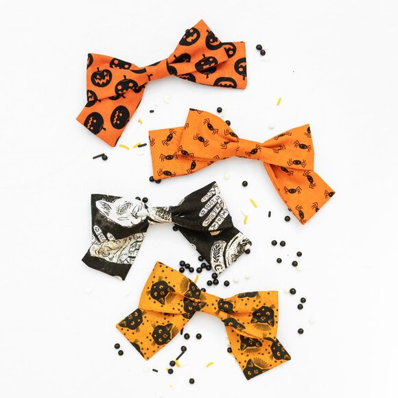 Halloween Hair Bow Set - Picture 1 of 2